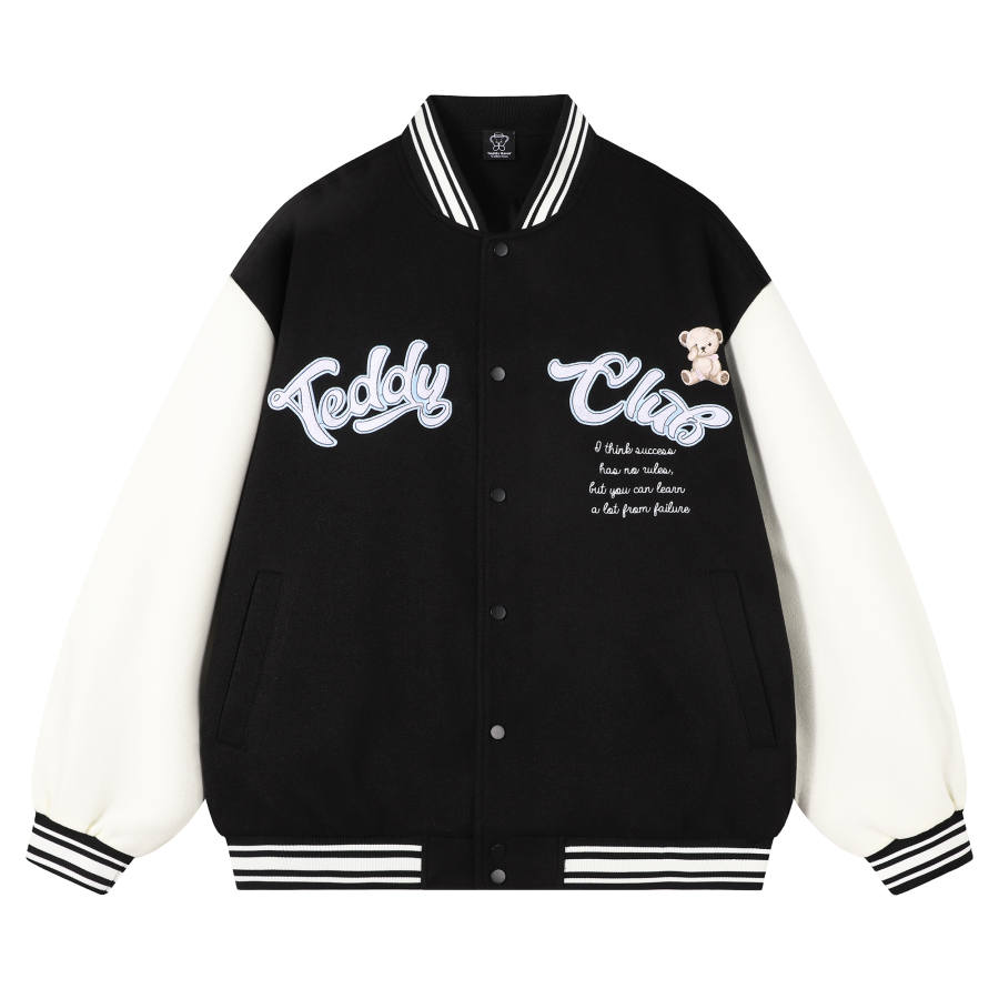 Teddy Bear Collection TeddyClub Baseball Jacket Coat Unisex