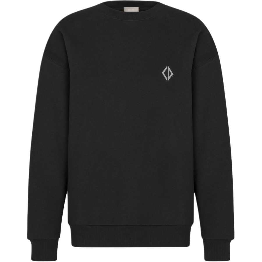 DIOR FW25 Fall Men's Clothing Collection Sweatshirt Men's Black