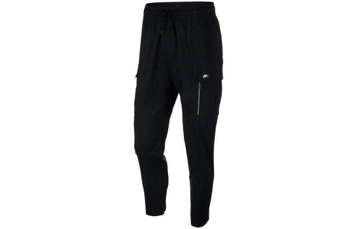 Nike Nike Sportswear Men's Cargo Big Pocket Casual Black Long Pants Black