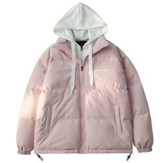 ALORGEEK Puffer Jackets Unisex Hooded Thickened