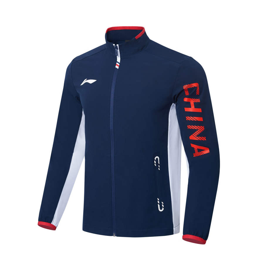 Li-Ning Li Ning Jackets & Coats Men's Guangdong Blue