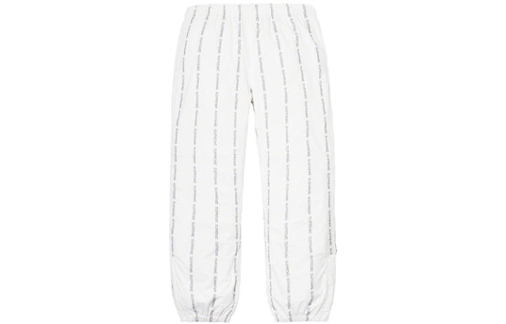 Supreme Supreme Reflective Text Track Pant