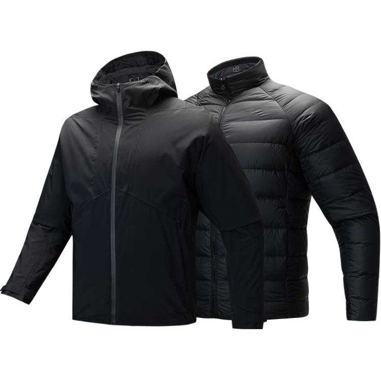 ANTA Anta Variety Training Collection Thermal Windbreaker Jacket Men's Basic Black