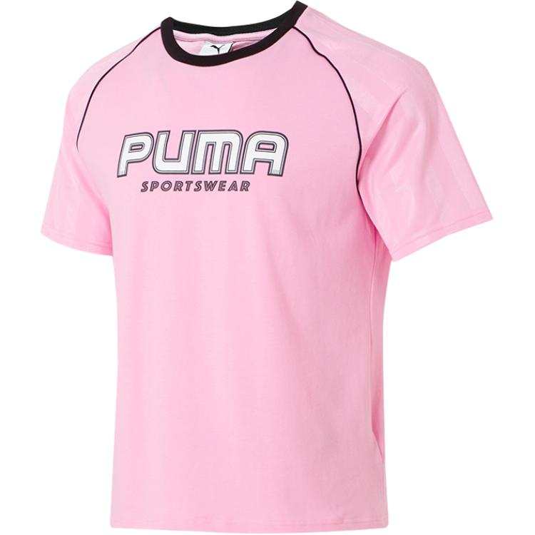 PUMA Sports Life Collection SS25 T Shirt Men's Pink