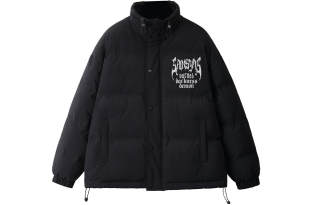 SANSYAS Puffer Jacket Unisex Black