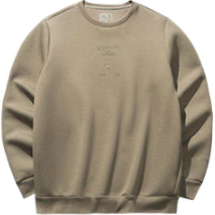 Anta Variety Training Collection Sweatshirt Men's Mung Bean