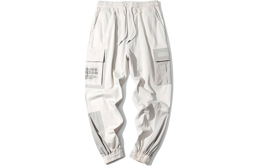 Guuka Guuka Cargo Pants Unisex Tricolor Optional