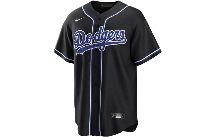 Nike Nike x MLB Baseball Jacket Los Angeles Dodgers, Freddie Freeman Size 5 Men's Black
