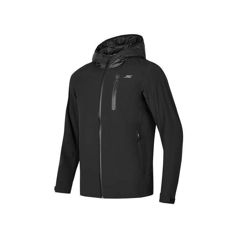 Skechers Jackets & Coats Men's Carbon Black
