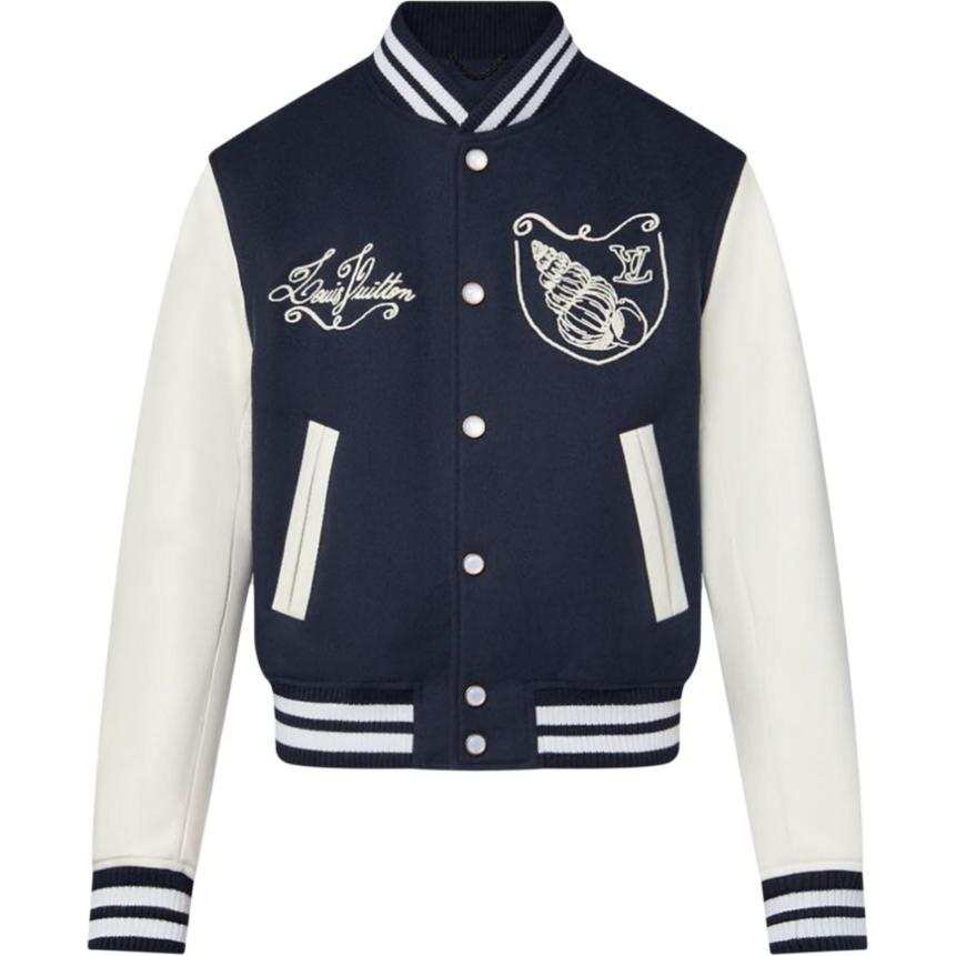 LOUIS VUITTON LOUIS VUITTON Calfskin Varsity Jacket