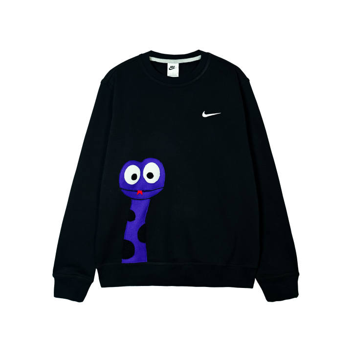 Nike Nike Sweatshirts Unisex Black Crew Neck Moderate