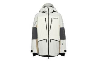 PEAK PERFORMANCE Jackets Men's White Hooded Moderate Other