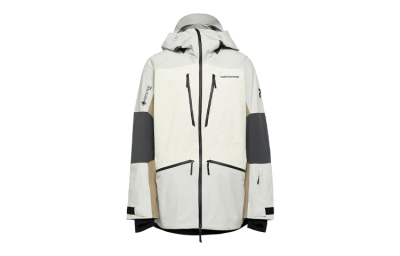 PEAK PERFORMANCE Jackets Men's White Hooded Moderate Other
