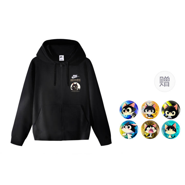 Nike Nike Jackets & Coats Unisex Black, With Complimentary Badge