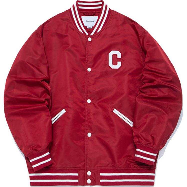 COVERNAT COVERNAT Baseball Jacket Unisex Red
