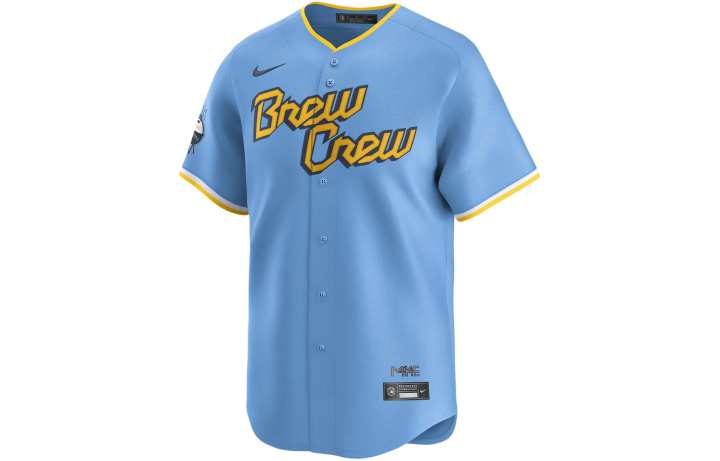 Nike Nike Willy Adames Milwaukee Brewers City Connect Men's Nike Dri-FIT Adv Mlb Limited Jersey
