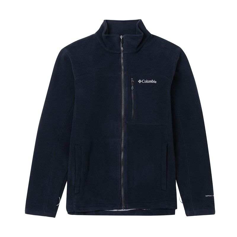 Columbia Hiking Marys Peak™ Fleece Velvet feel Coat Men's Black Blue