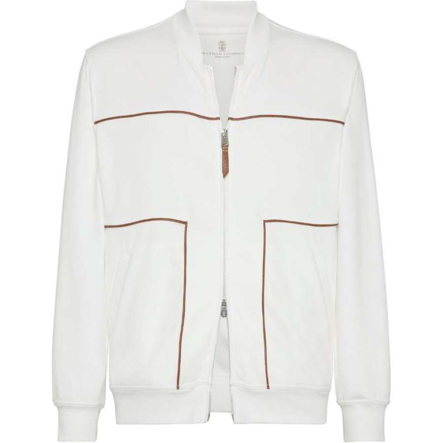 Brunello Cucinelli Long Sleeved Zipped Sweatshirt