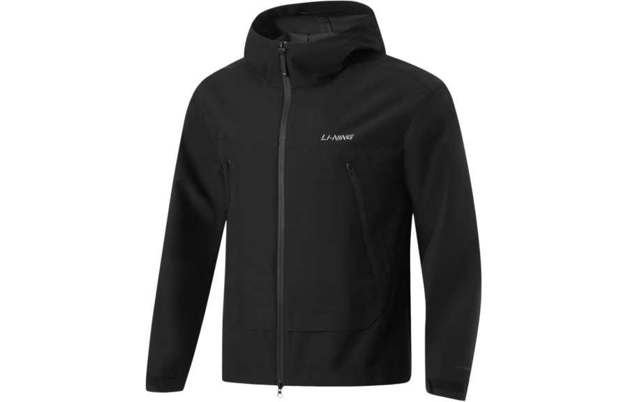 Li-Ning Li Ning Lotus Leaf Water repellent Jackets & Coats Men's Black
