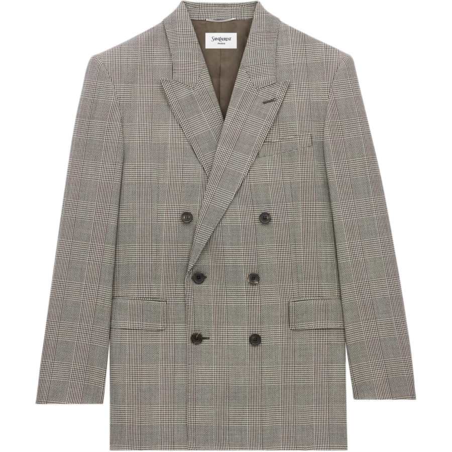 SAINT LAURENT Jackets & Coats Men's Brown