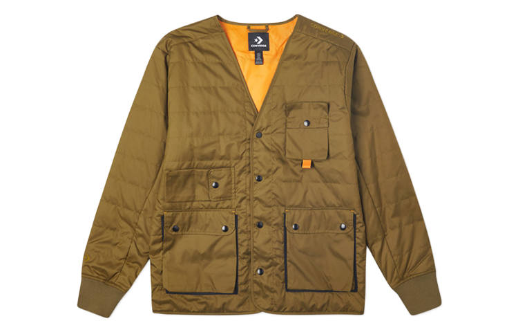 Converse Converse Parka Coats Men's Green Collarless Moderate