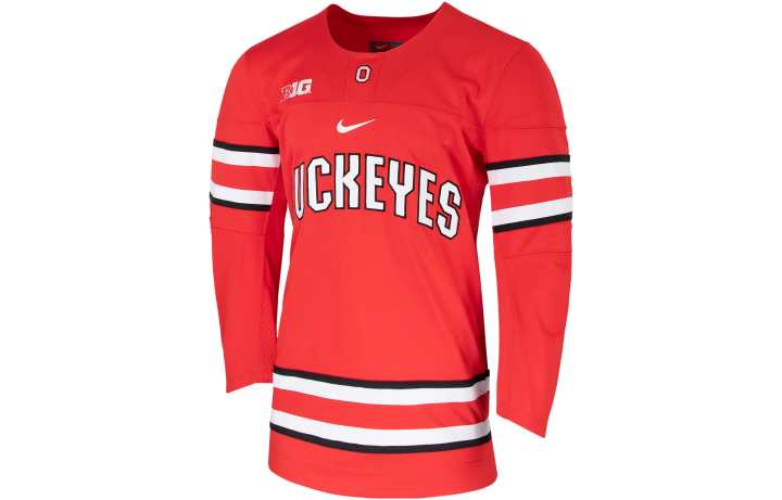 Nike Nike Ohio State Men's Nike College Hockey Jersey