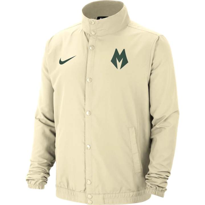 Nike Nike Milwaukee Bucks Lightweight City Jacket Unisex Beige Yellow