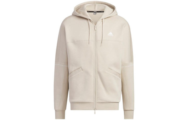 Adidas Adidas Jackets Unisex Ecru Hooded Moderate Other