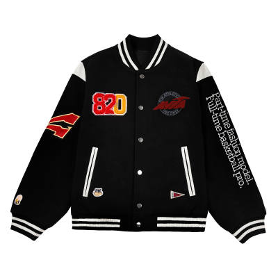 AVIA Baseball Jacket Unisex Black