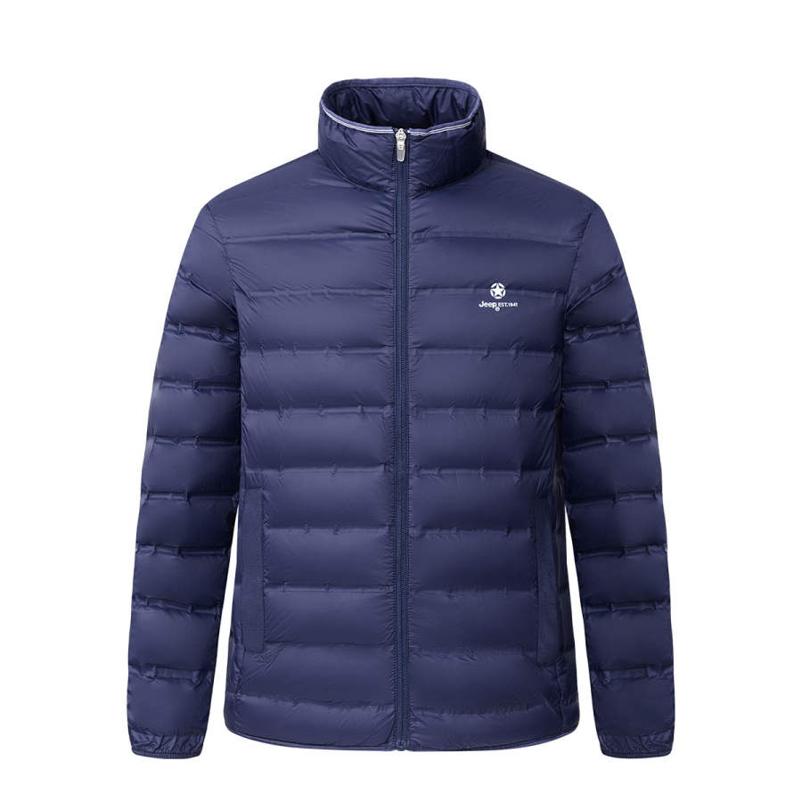 Jeep Jeep Down Jackets Men's Stand Collar Moderate Down Jacket