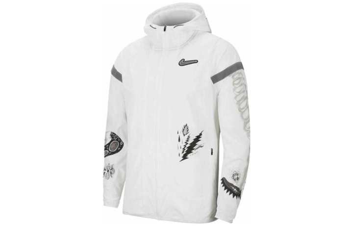 Nike Nike Jackets Men's Gray Hooded Moderate Other