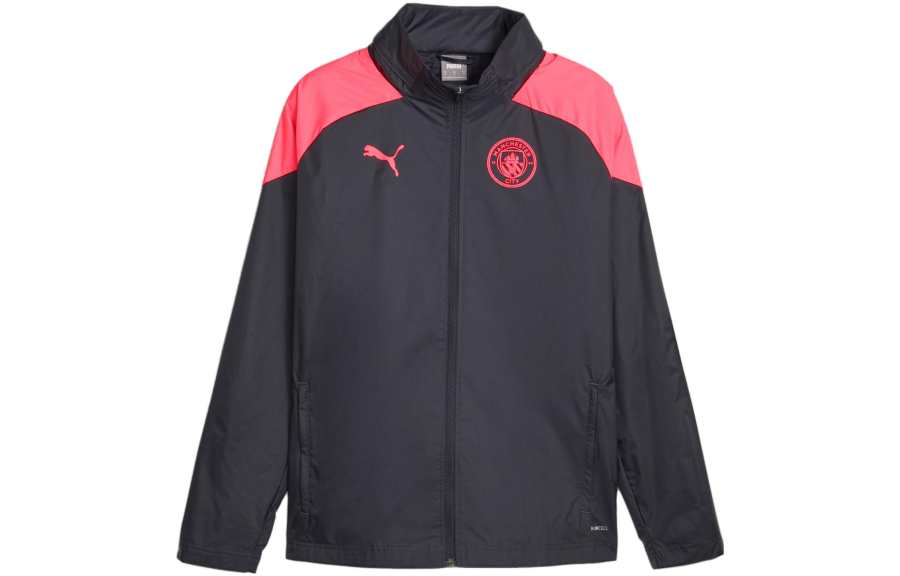 PUMA Manchester City Men's Training All Weather Jacket Men's Black