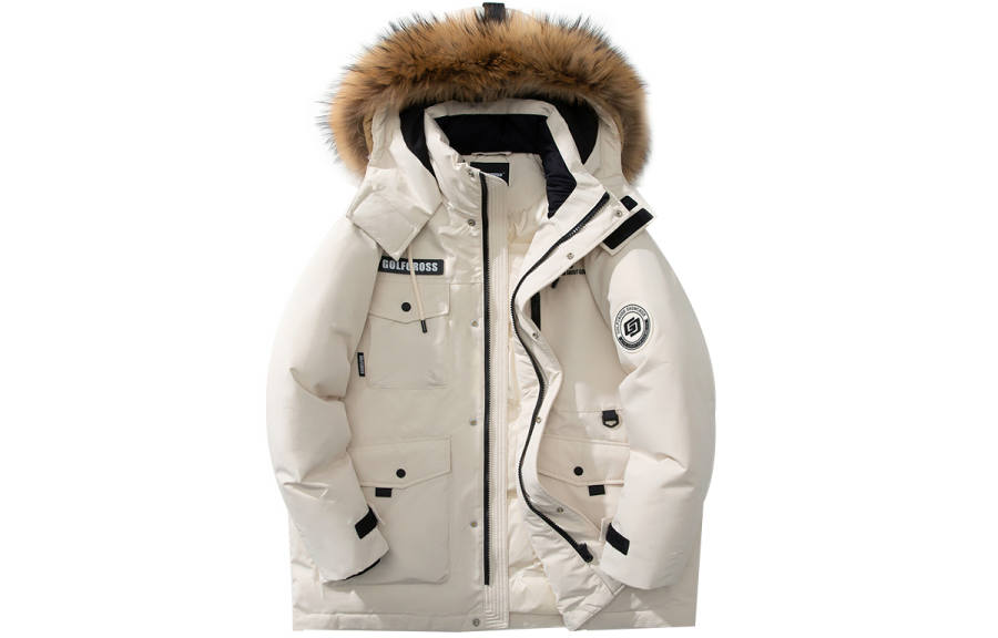 GOLFCROSS GOLFCROSS Down Jackets Unisex Hooded Thickened Parka Down Jacket