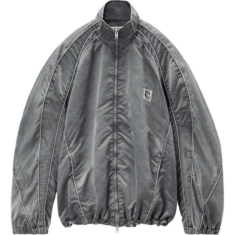 Alexander Wang Alexander Wang Panelled Faded Bomber Jacket