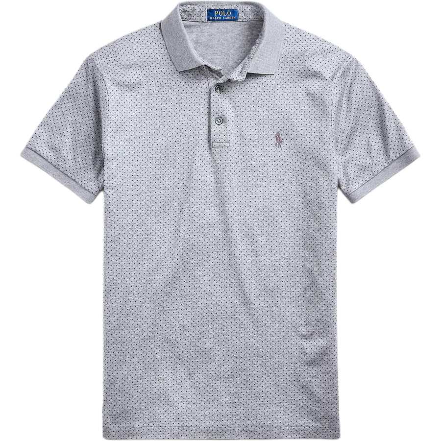 Polo Ralph Lauren Polo Shirt Custom Slim Fit Men's Gray