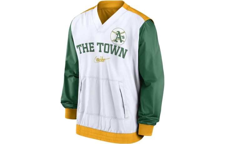 Nike Nike Baseball Jerseys Men's White V Neck Moderate