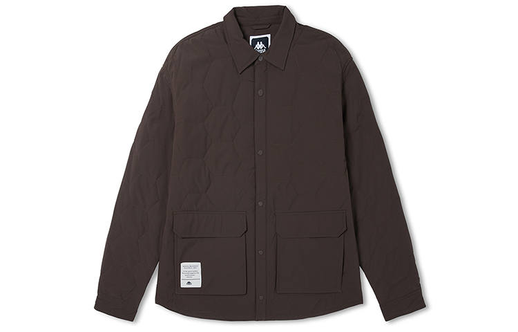 Kappa Kappa Puffer Jackets Men's Lapel Thin