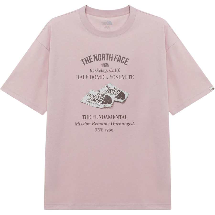THE NORTH FACE T Shirt Unisex Light Pink