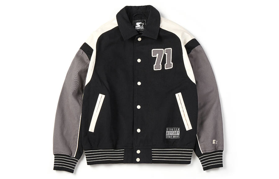 STARTER STARTER Baseball Jacket Unisex Black