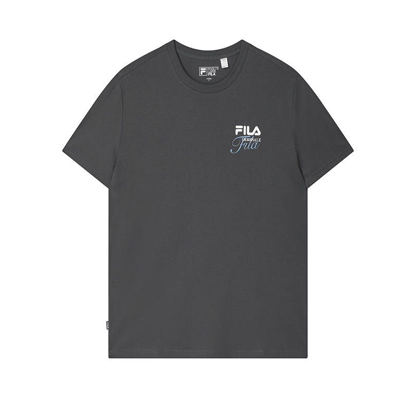 FILA ORIGINALE T Shirt Men's Dark Charcoal Gray