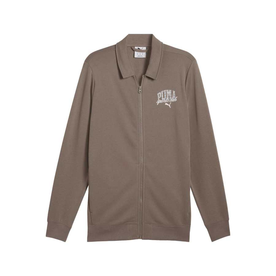 PUMA PUMA CLASS TRACK JACKET TR Jacket Men's Taupe