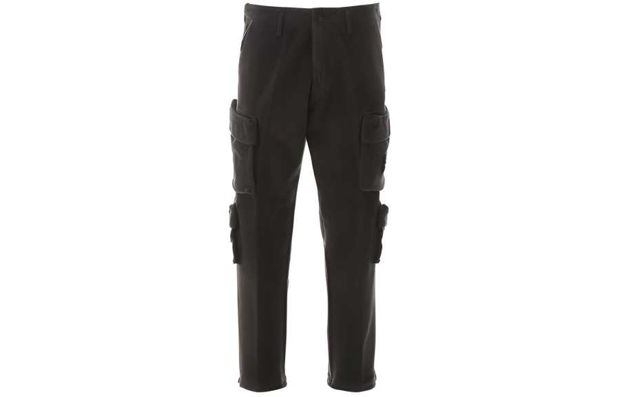 STONE ISLAND Cargo Pants Men's Dark Gray Moderate