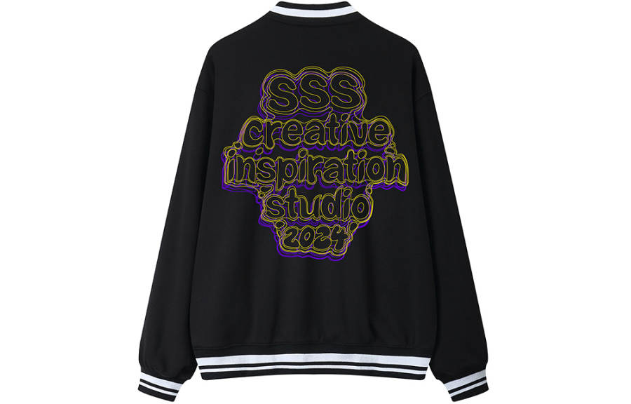 SANSYAS SANSYAS Baseball Jerseys Unisex Baseball Collar Moderate
