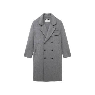 NANS STUDIO Coats Men's Lapel Thickened