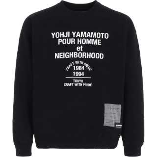 Yohji Yamamoto X Neighborhood Crewneck Sweatshirt