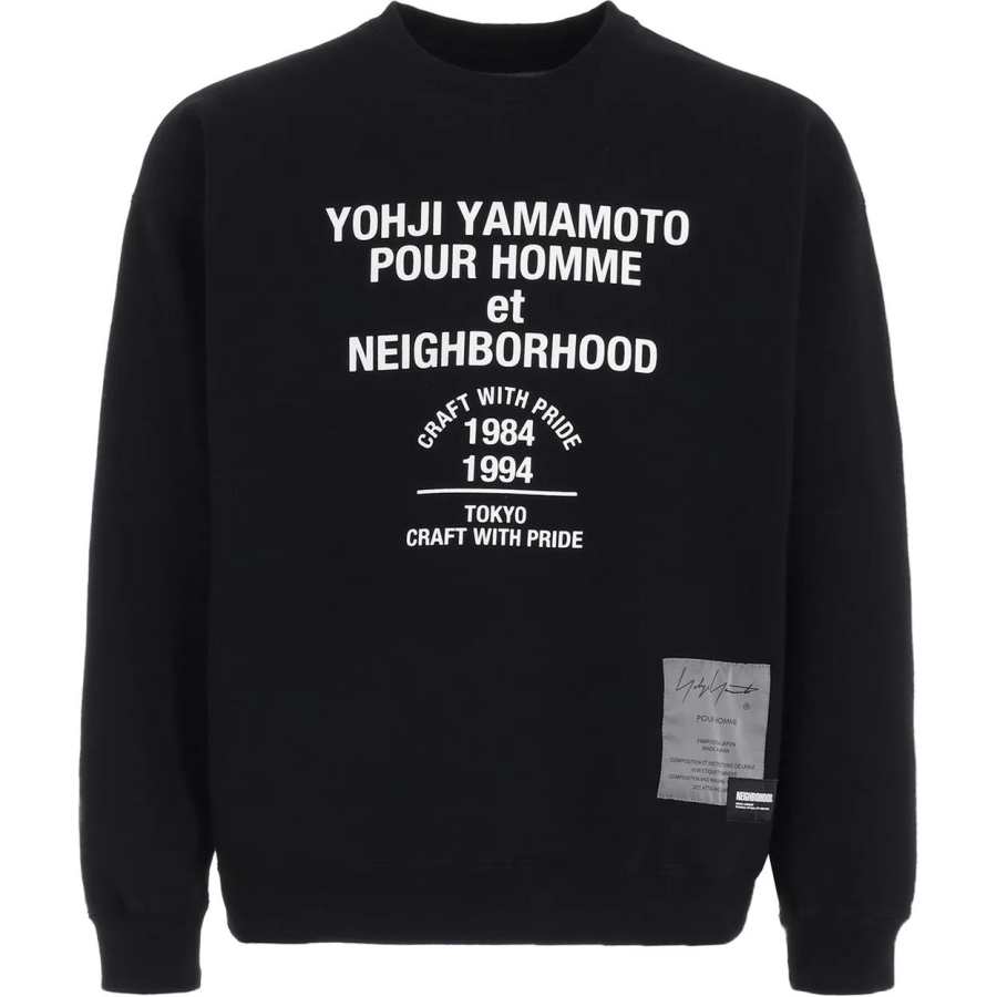 Yohji Yamamoto Yohji Yamamoto X Neighborhood Crewneck Sweatshirt