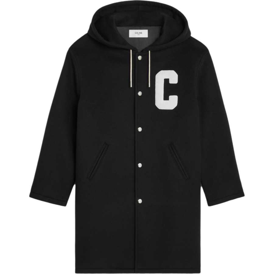 CELINE CELINE Drawstring Hooded Parka