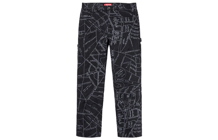 Supreme Supreme Gonz Map Denim Painter Pant