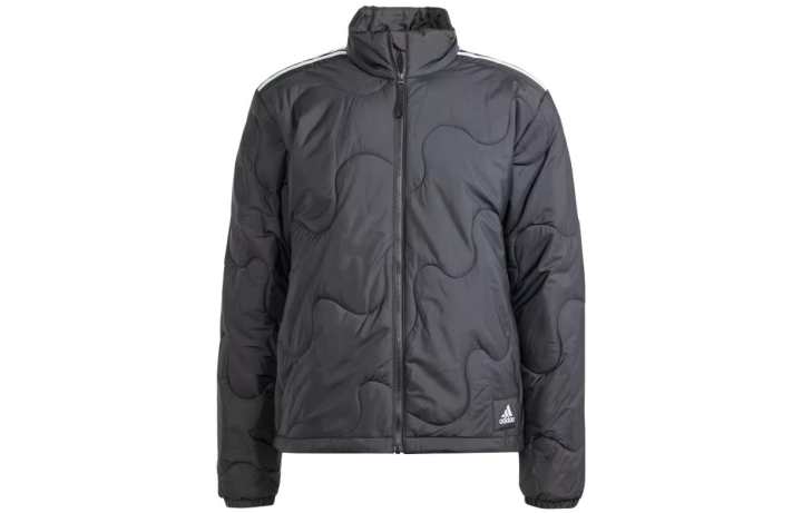 Adidas Adidas NUGANIC Jackets Men's Black Stand Collar Moderate Other