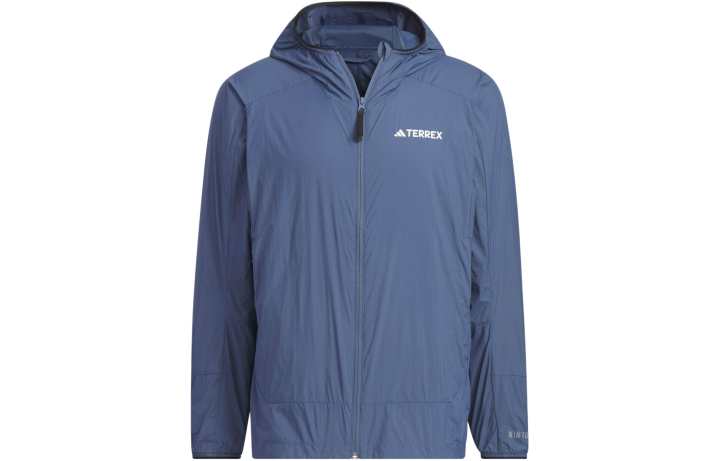 Adidas Adidas Terre Waterproof, Windproof, And UV Protection Sun Protection Clothing Men's Gray Blue